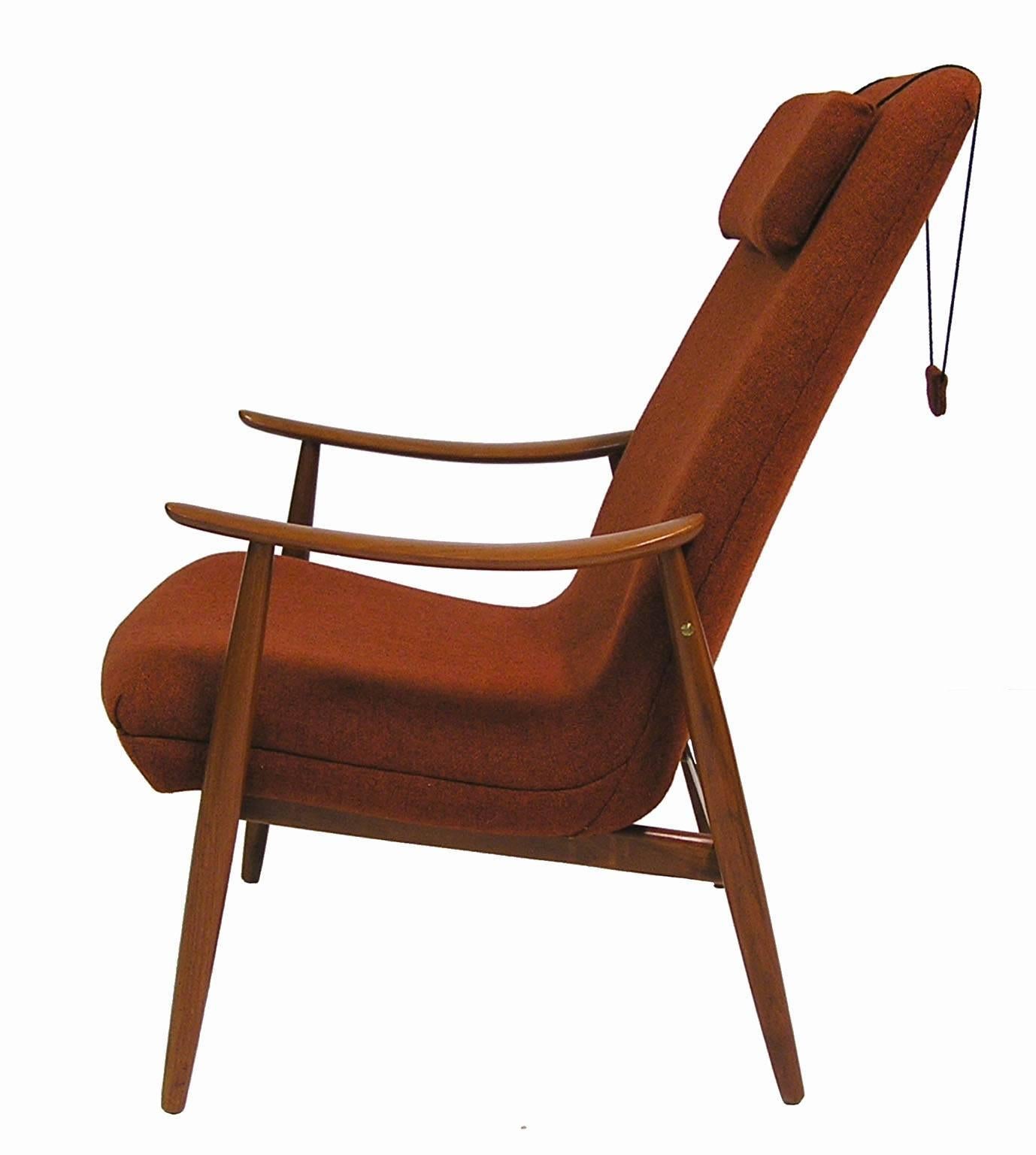 Scandinavian Modern 1960s Teak Lounge Chair by Ingmar Relling for Westnofa