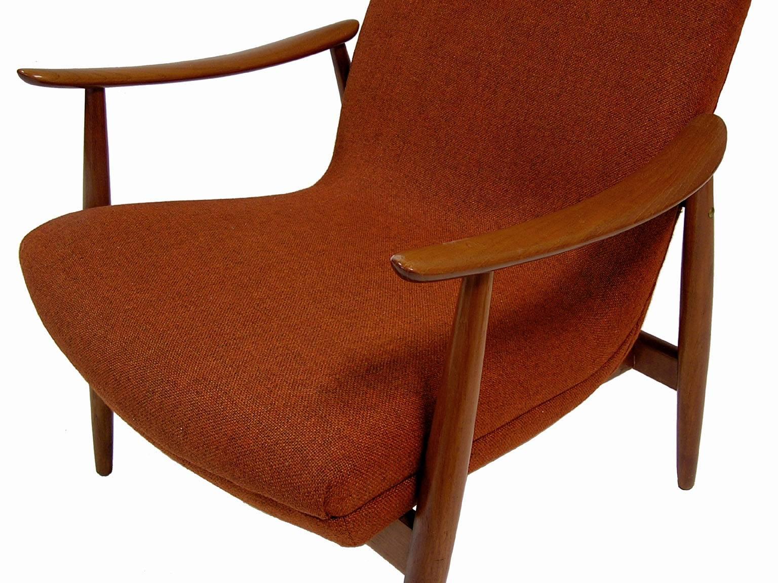 1960s Teak Lounge Chair by Ingmar Relling for Westnofa In Excellent Condition In Winnipeg, Manitoba