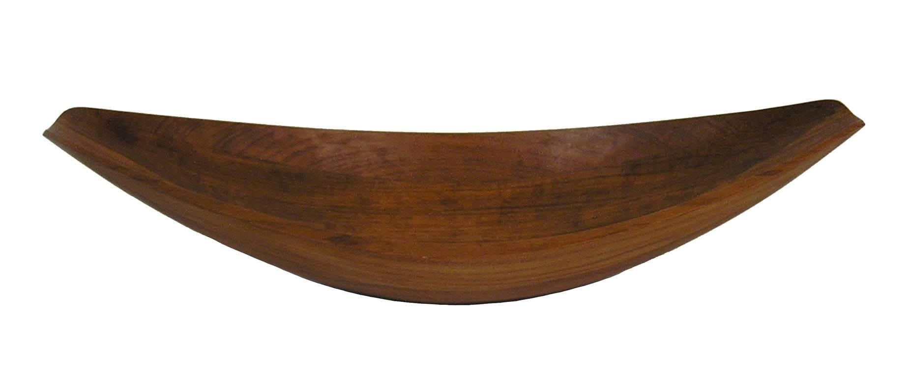 Scandinavian Modern 1950s Teak Dansk Canoe Bowl by Jens Quistgaard, Denmark For Sale