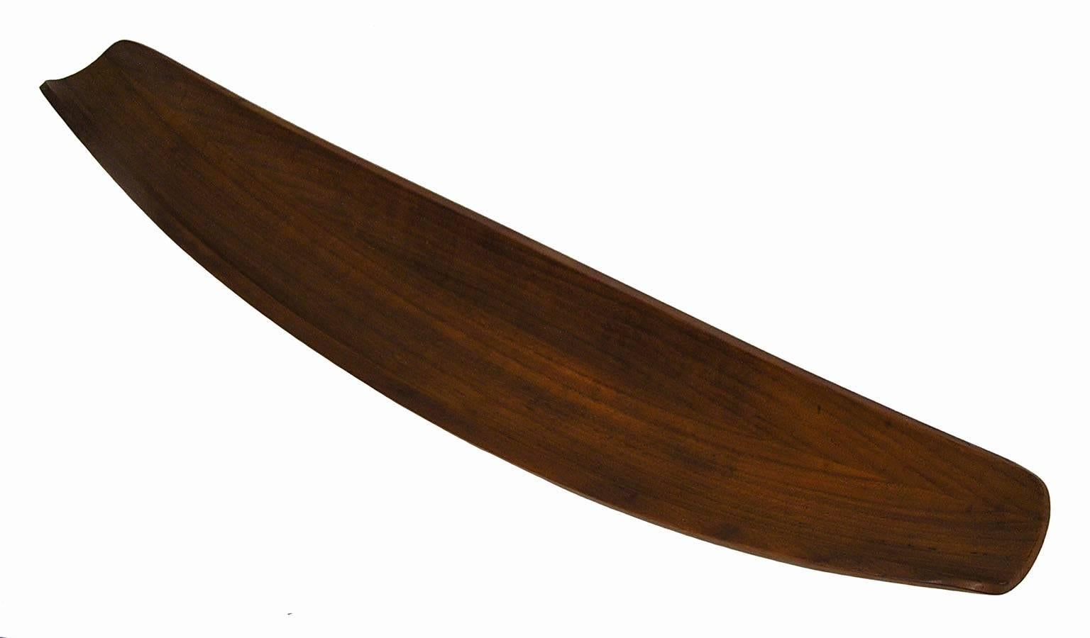A beautiful staved teak bowl from the 1950s designed by Jens Quistgaard of Denmark. Commonly referred to as the 