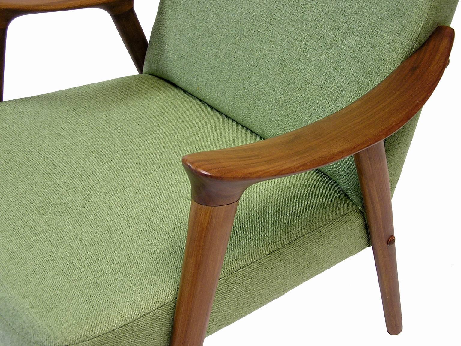 Scandinavian Modern 1960s Teak Lounge Chair by Ingmar Relling for Westnofa, Norway For Sale