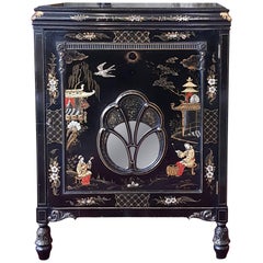 1920s Chinoiserie Cocktail Cabinet