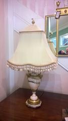 Victorian Marble and Gilt Metal Decorated Urns Converted to Electric Lamps, Pair