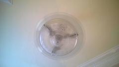 Art Deco Opalescent Glass Ceiling Light