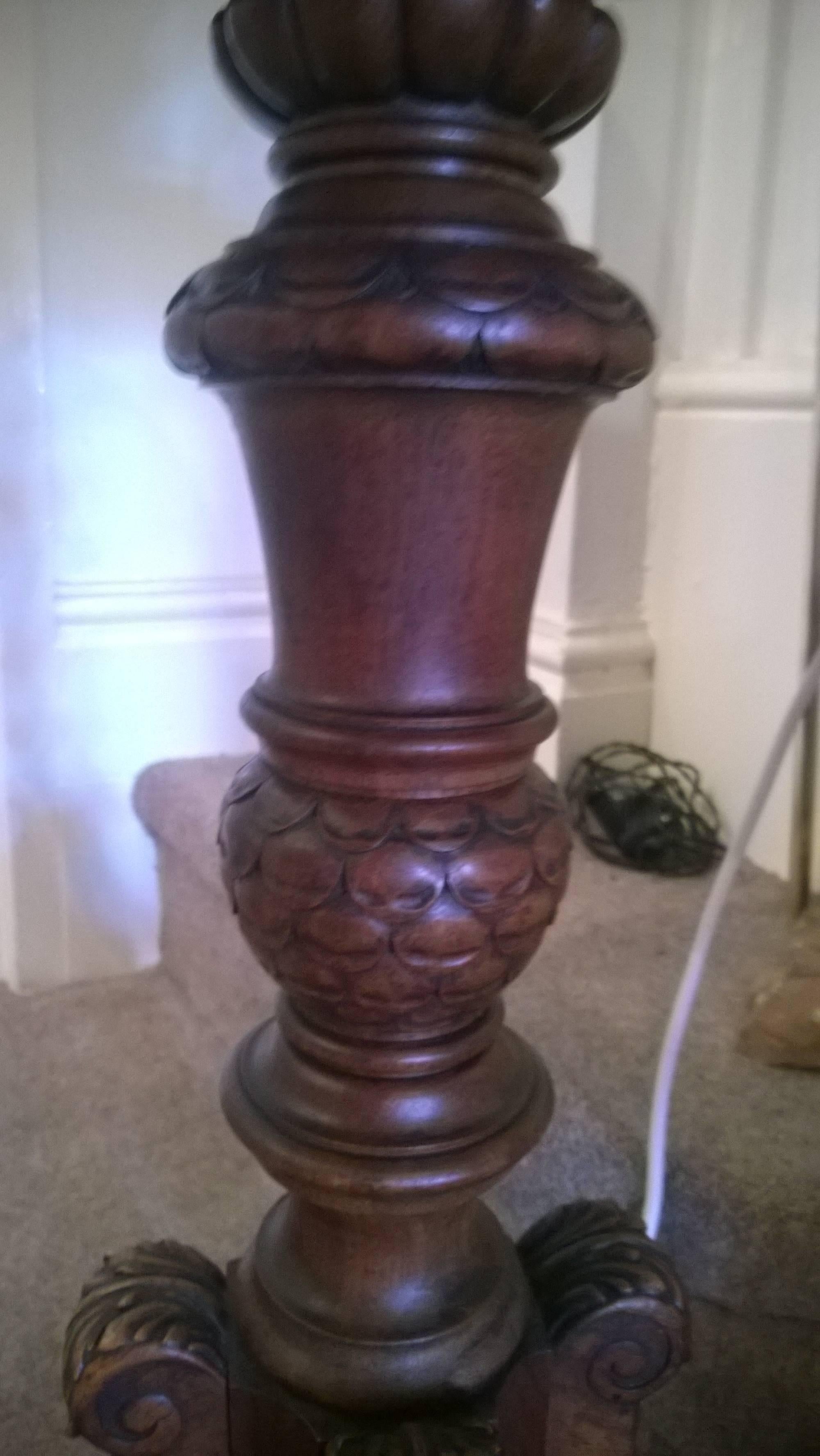 Leather French Mid-19th Century Walnut Occasional Side Table