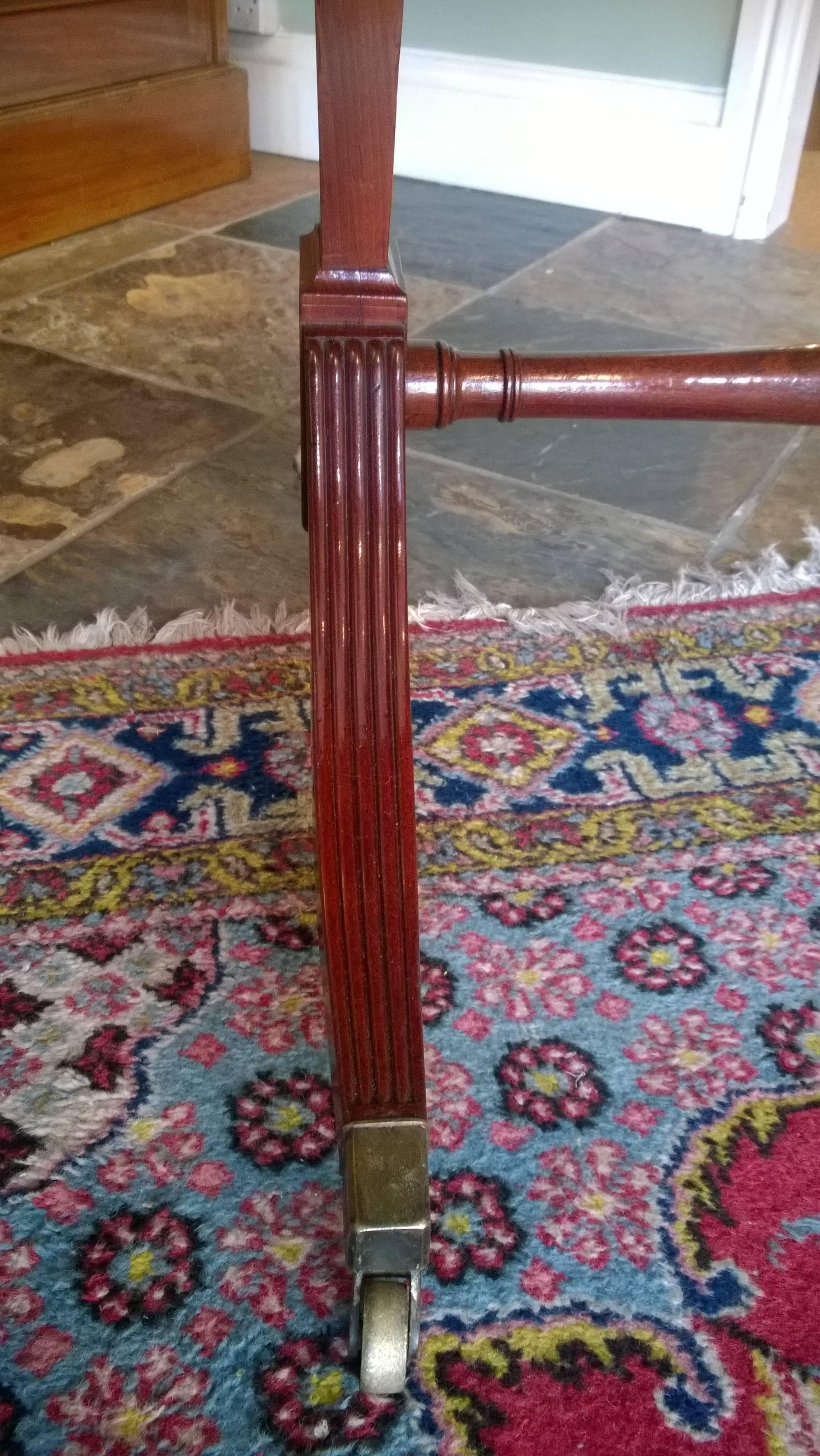 Regency Mahogany Sofa Table In Good Condition In Altrincham, Cheshire