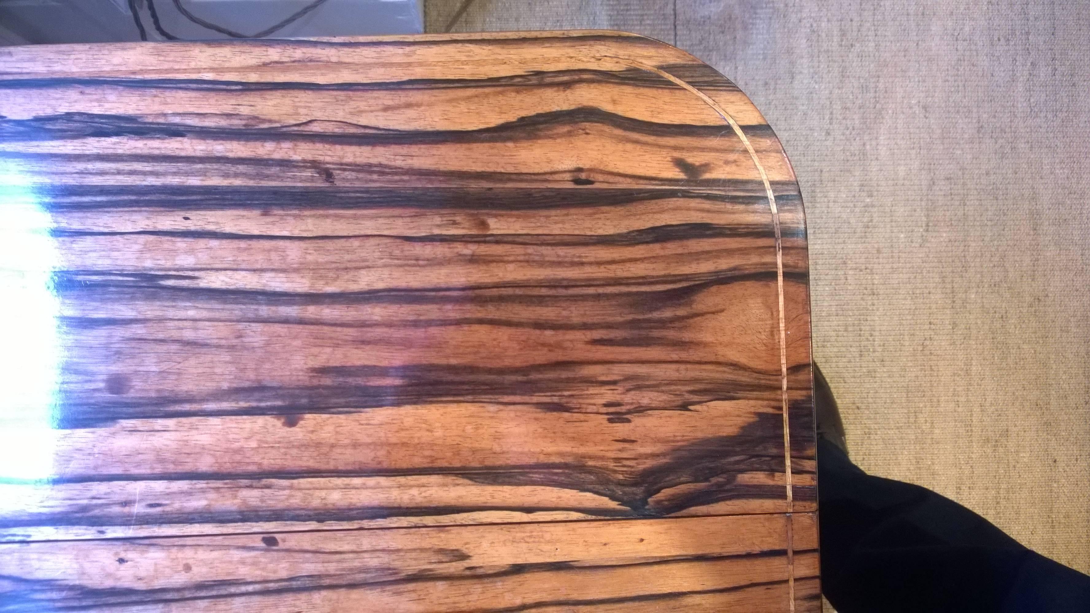 English Regency Coromandel Wood Sofa Table
