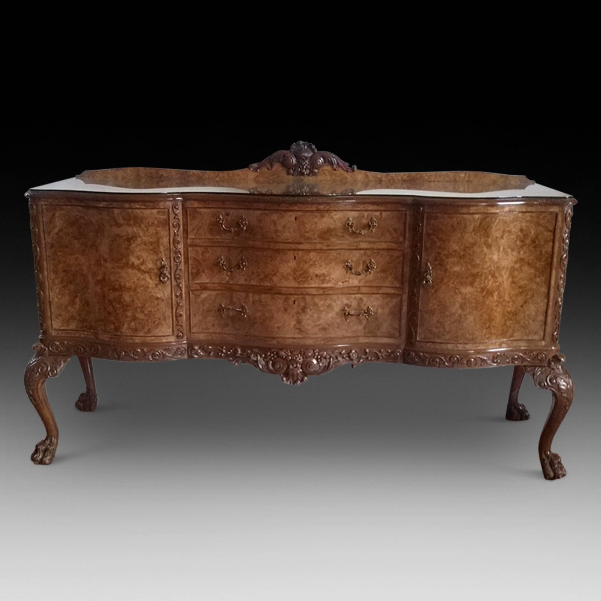 queen anne style dining table