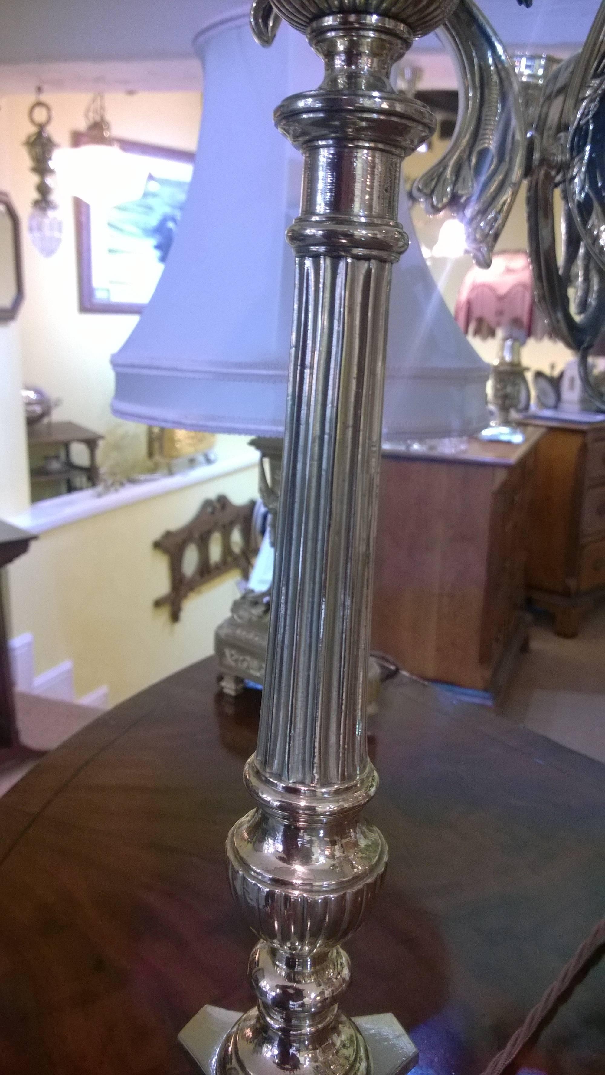 Brass Table Lamp 2