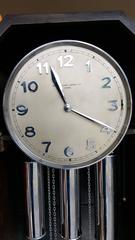 Good Quality Oak Art Deco Longcase Clock Made by Baker's Jewel Casket, Wigan