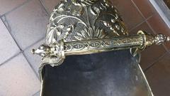 Victorian Brass Coal Hemet by James Fellows