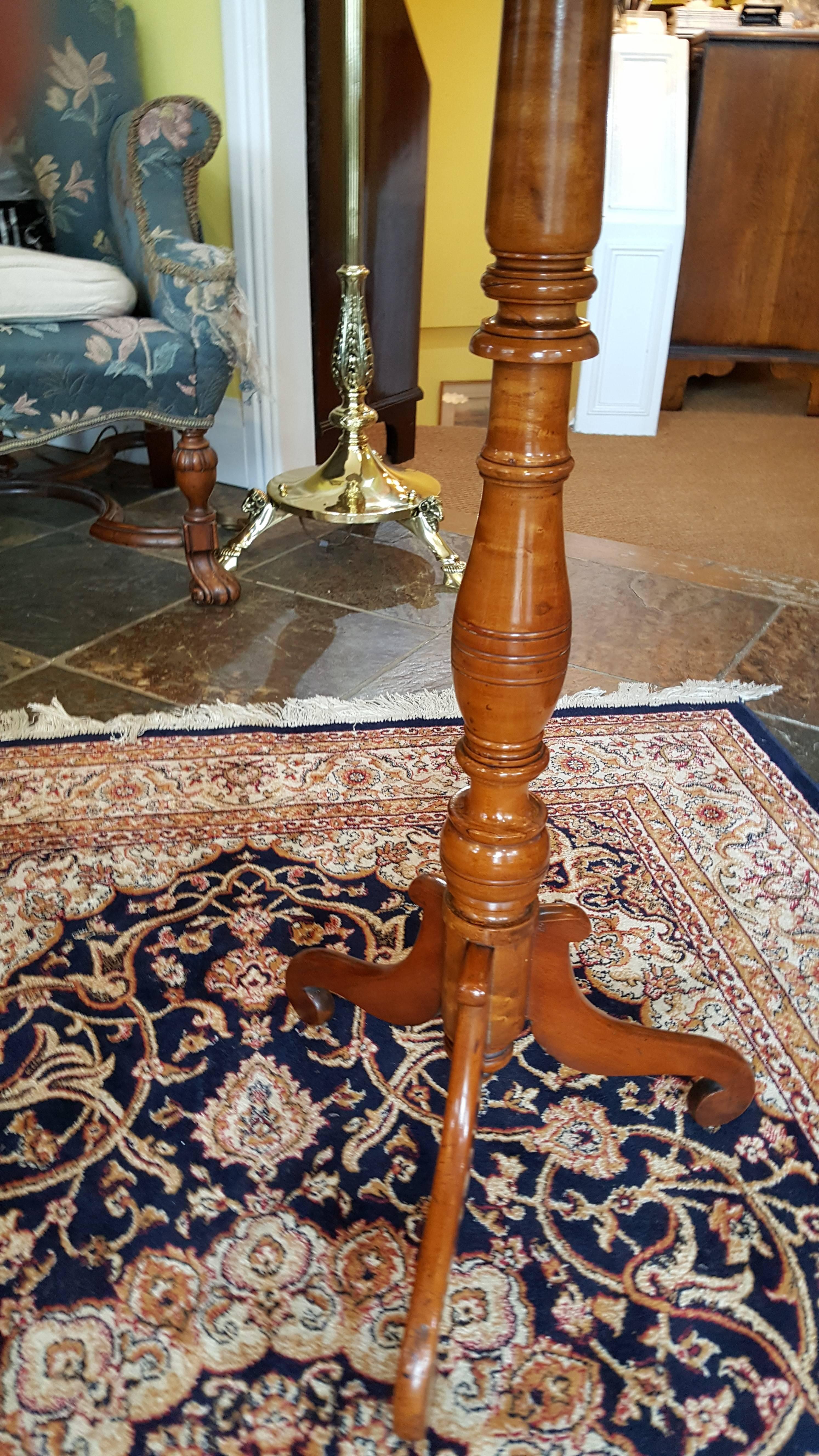 Boxwood Victorian Specimen Wood Occasional Table For Sale
