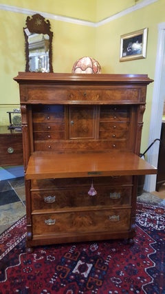 Scandinavian Burr Walnut Escoitaire