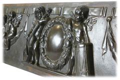 Large and Unusual 19th Century Decorative Iron Panel