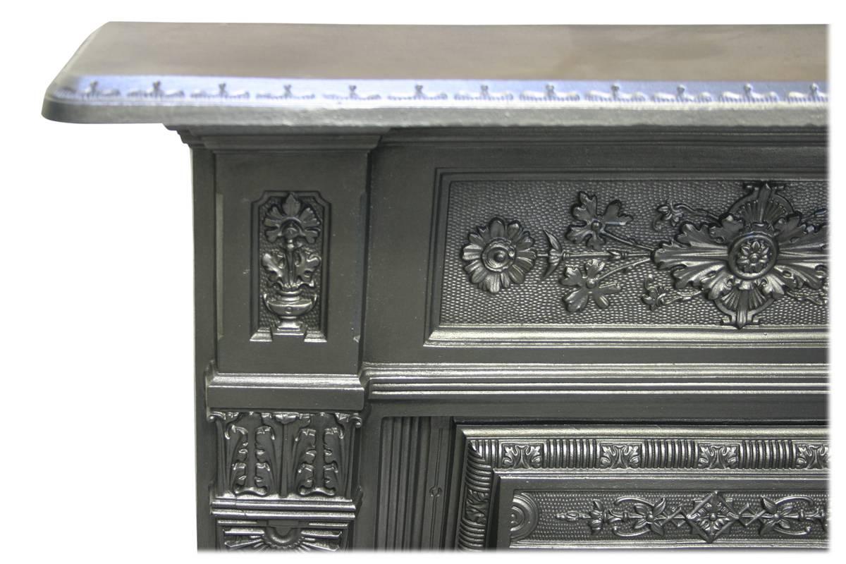 vintage cast iron fireplace