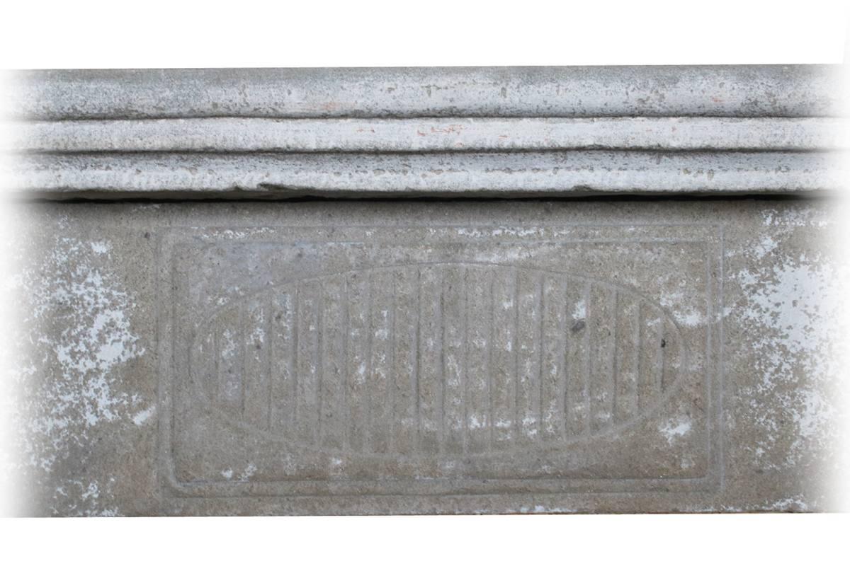 18th Century Late Georgian Stone Fire Surround 1