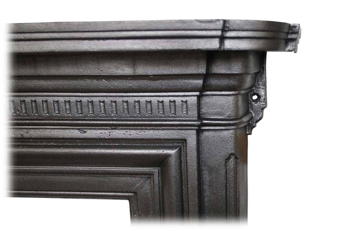 Late 19th Century Victorian Cast Iron Fireplace Surround In Excellent Condition In Manchester, GB