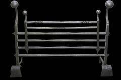 Late 17th Century Wrought Iron Fire Dogs