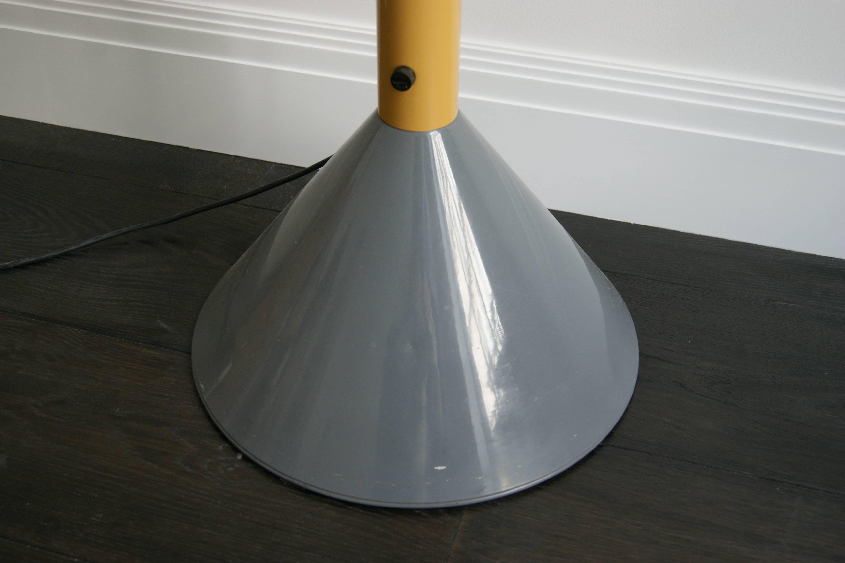 Pair of Callimaco Floor Lamp, Designed by Ettore Sottsass for Artemide In Good Condition For Sale In London, GB