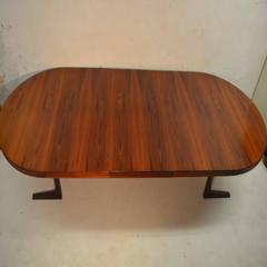 Danish Large Rosewood Extending Dining Table by J Ingvard Jensen, Denmark