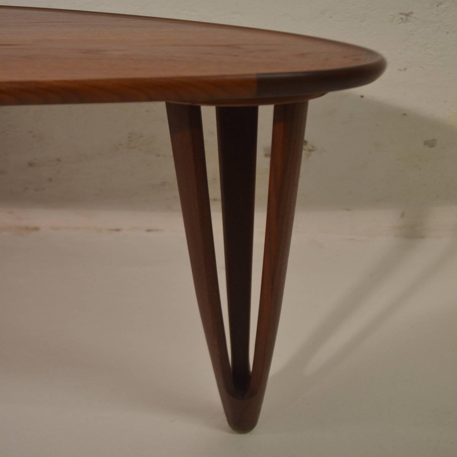 Danish Teak Coffee Table by B C Mobler, Denmark In Good Condition For Sale In Harrogate, North Yorkshire