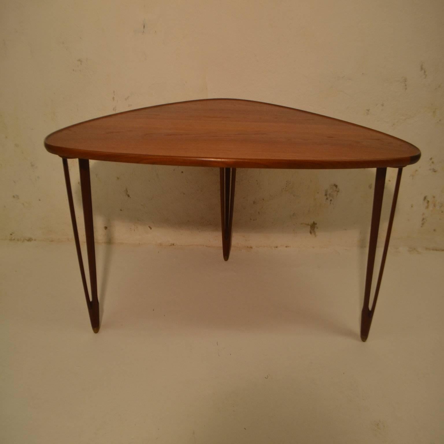 Mid-20th Century Danish Teak Coffee Table by B C Mobler, Denmark For Sale
