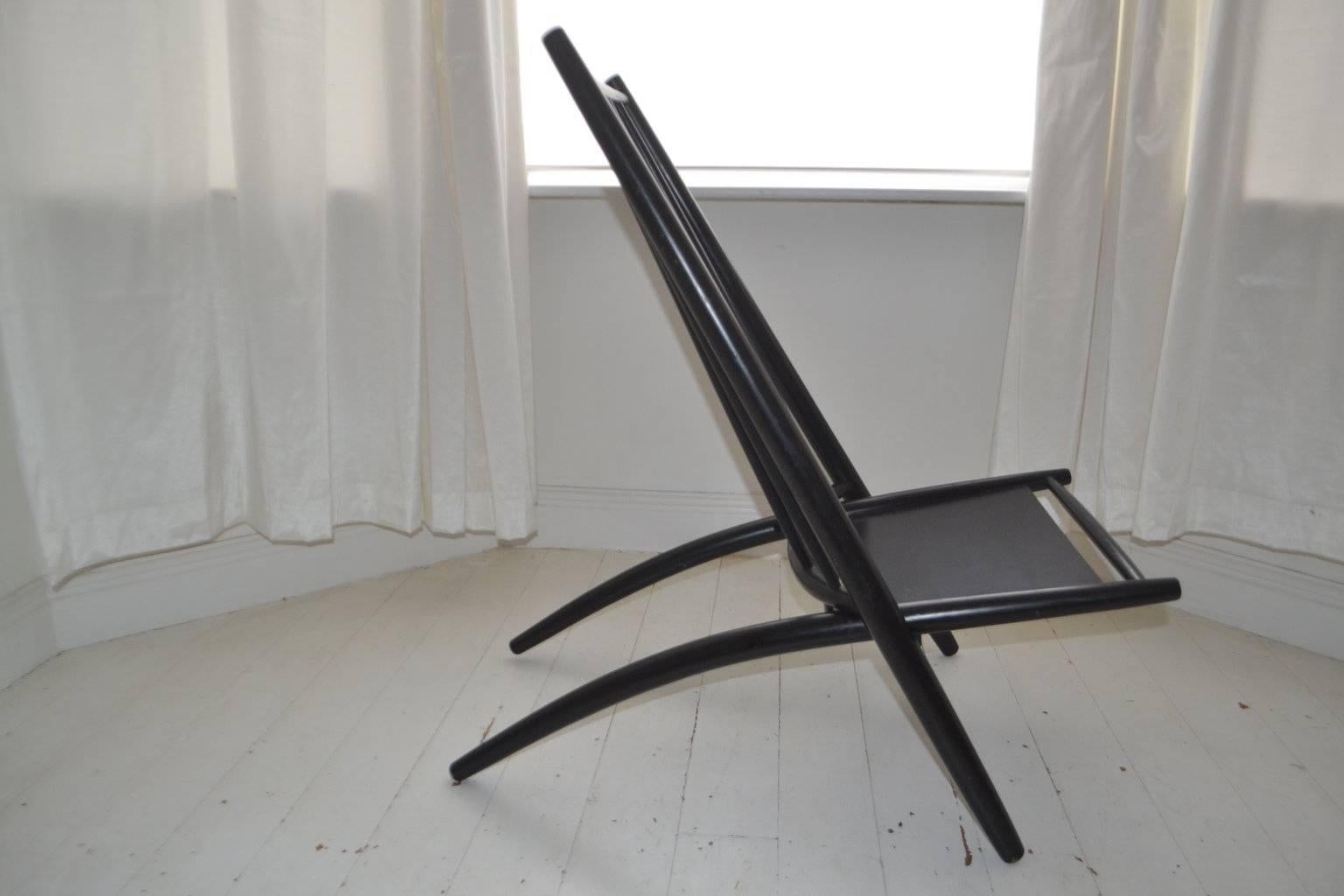 Rare Kongo chair designed by Alf Svensson for Bra Bohag / Hagafors, Sweden in 1954.