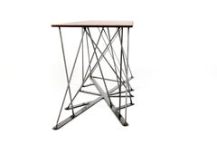 Meet the Rooted Bench, a Contemporary Combination of Steel and Leather