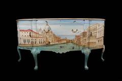 1932 Waring and Gillow British Sideboard Hand-Painted by Kensa Design