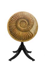 Antique 19th Century Round Tilt-Top Table Hand-Painted by Kensa Designs
