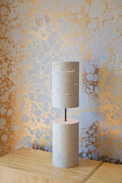 In Stock Whitewash Buoy Table Lamp by May Furniture
