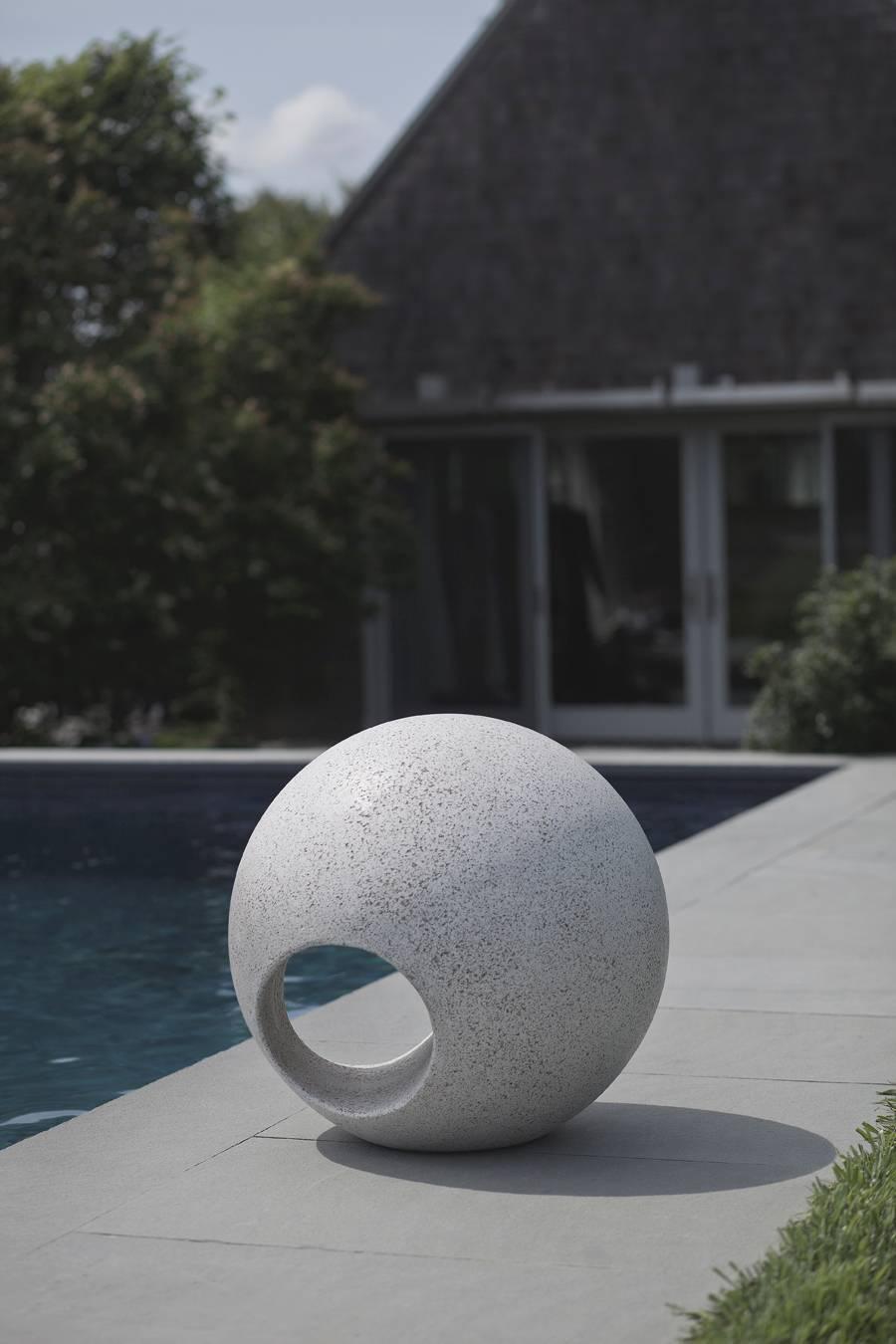 large fiberglass spheres