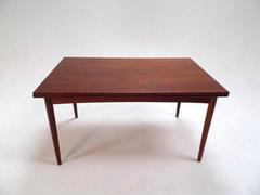Danish Large Teak Extending Dining Table Midcentury, 1960s