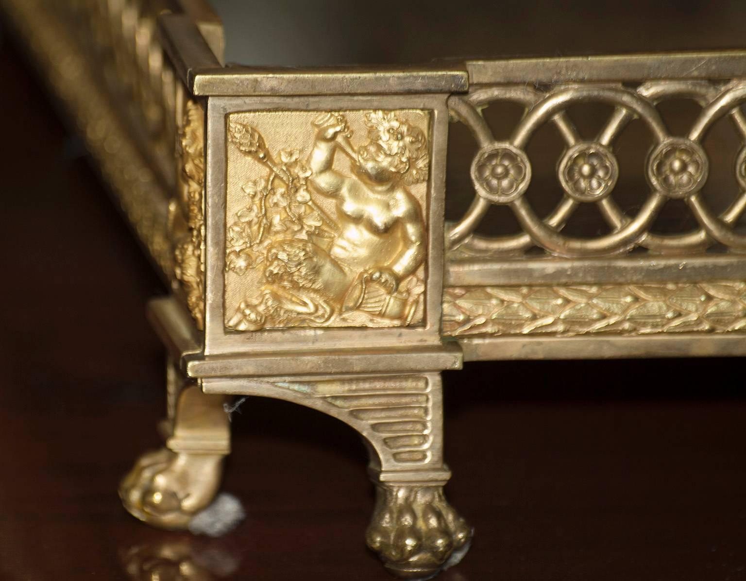 Empire 19th Century Mirrored Table Garniture For Sale