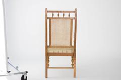 Early 20th Century Colonial Sri Lankan Satinwood Garden Chair