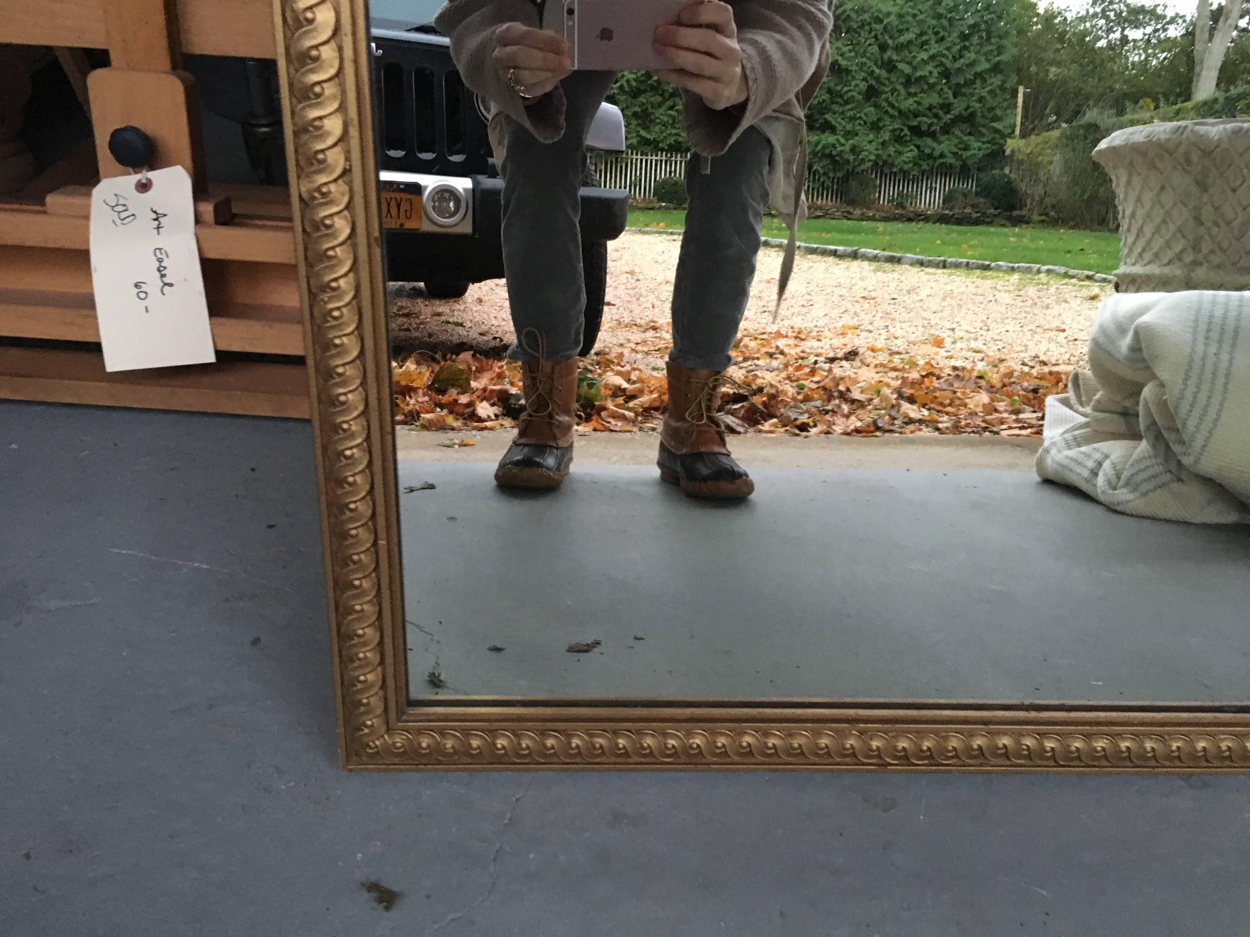 Mid-20th Century 1940s French Empire Style Mirror