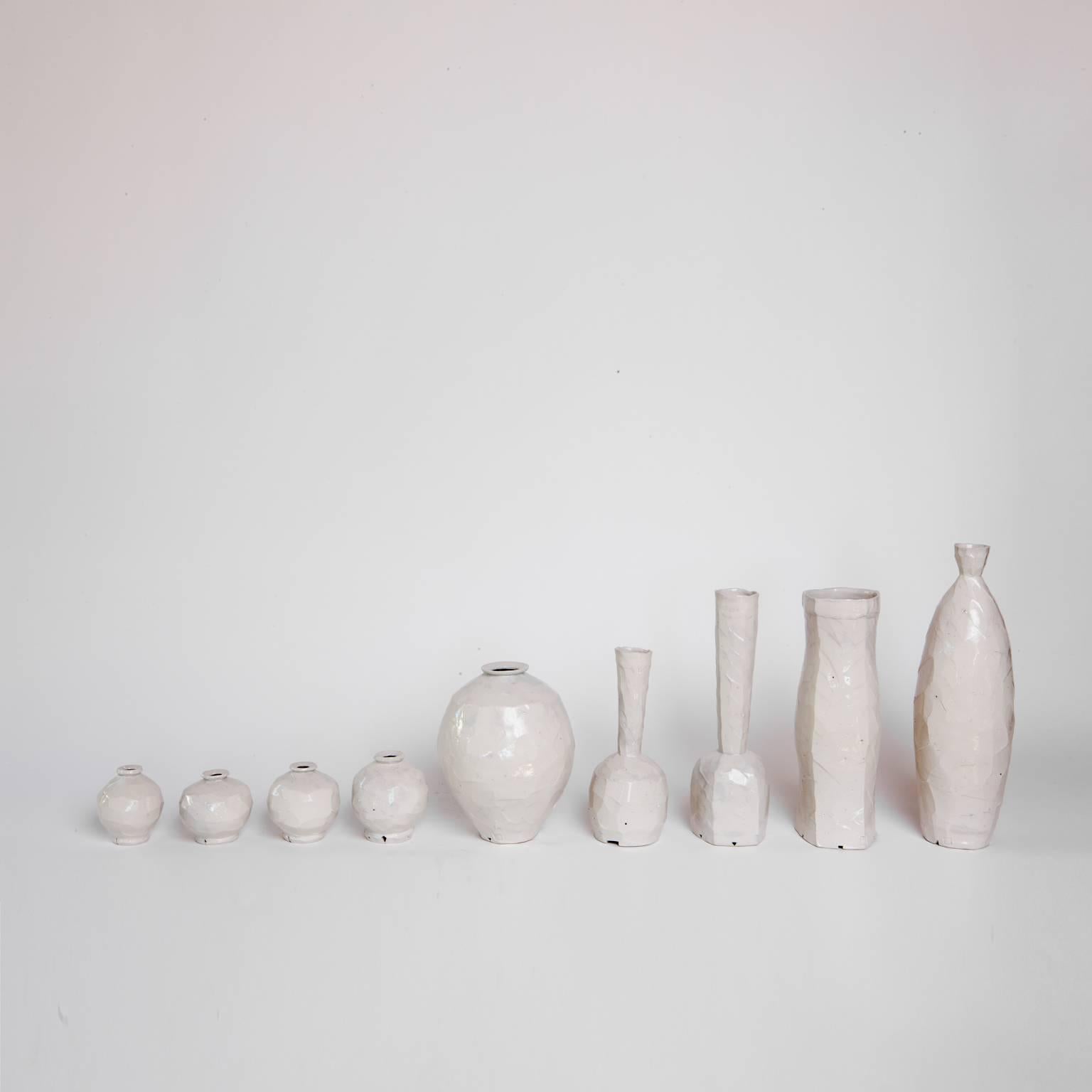 Collection of Porcelain Vessels by Trent Burkett 3