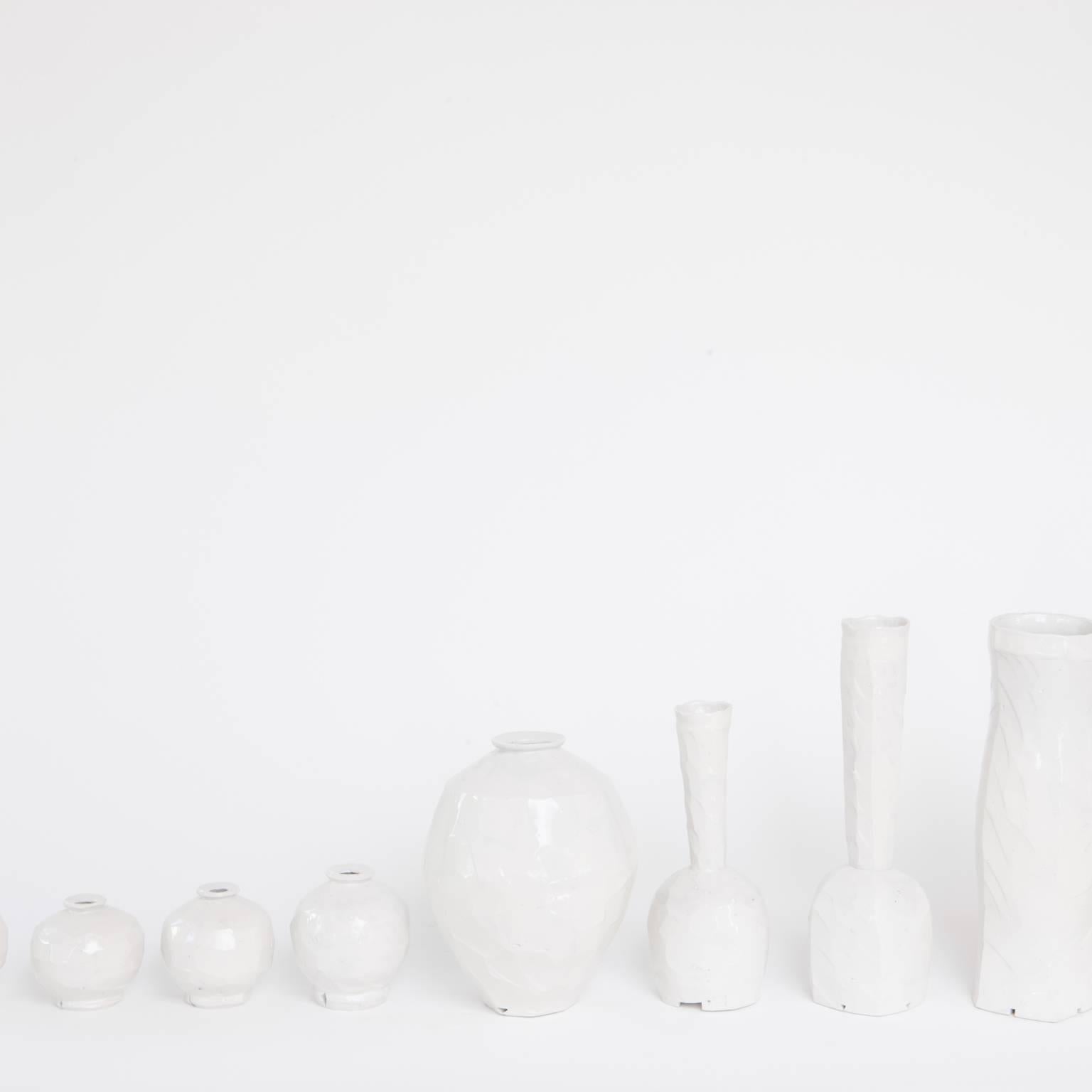 Collection of Porcelain Vessels by Trent Burkett 2