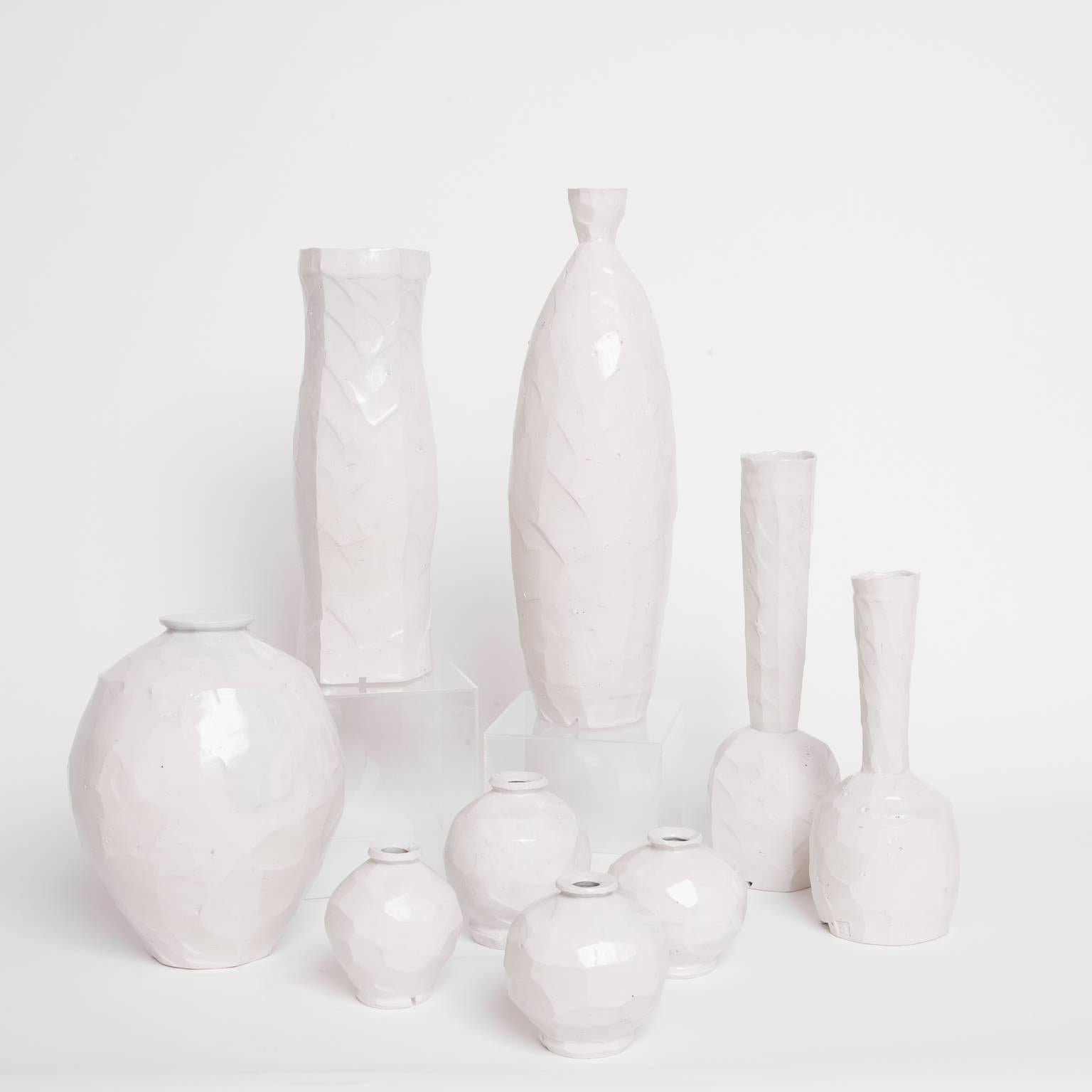 Collection of Porcelain Vessels by Trent Burkett 4