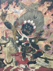 18th Century Tibetan Thangka Depicting Shri Devi Magzor Gyalmo