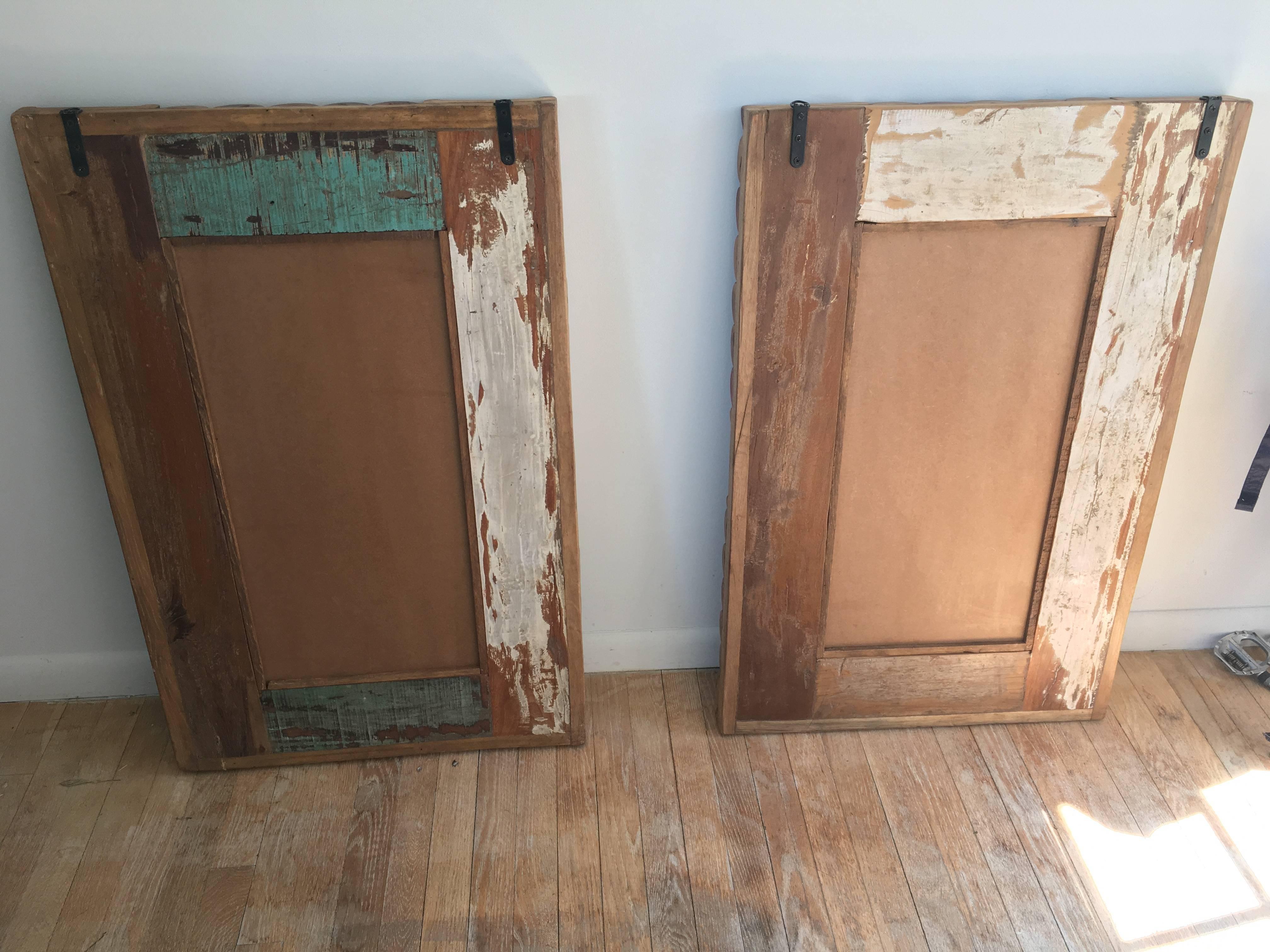 Old Spool Mirrors For Sale 2