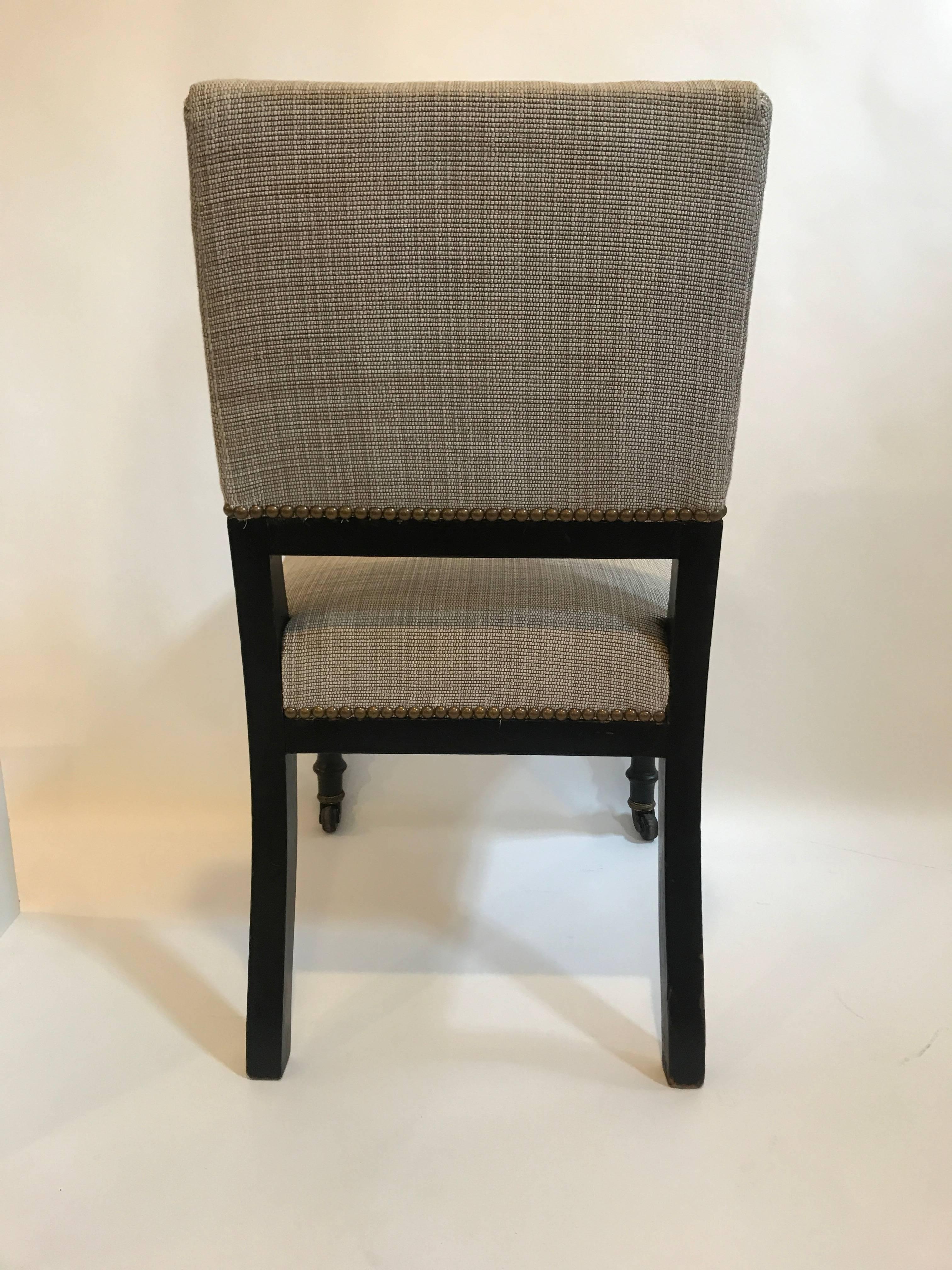 Mid-20th Century English Side Chair For Sale