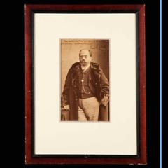 Rare Photograph of Emile Zola by Nadar, 19th Century