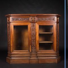 Ernesto Petralli and Fratello Writing Desk-Bookcase, XIXth