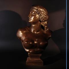 Bust of Ariadne, Jean-Baptiste, Known as Auguste Clésinger, 19th Century