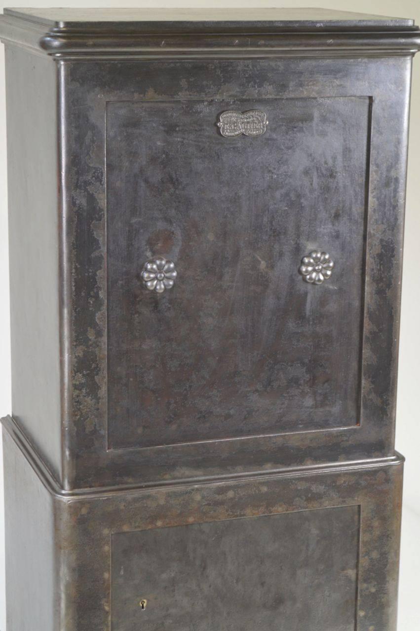 French Industrial Cast Iron Safe, circa 1920 5
