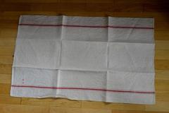 19th Century, French Kitchen Linen Towels, Oversized