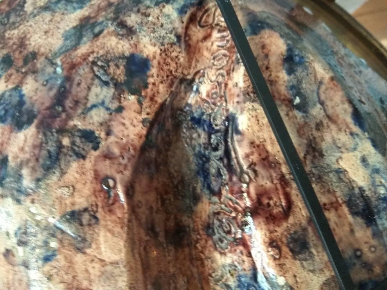 Charles-Jean Avisseau Faience Plate with Red Mullet For Sale 1