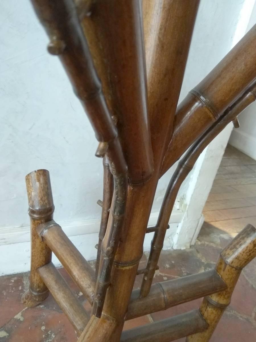 Bambou Tripod, circa 1890 In Excellent Condition For Sale In Paris, FR