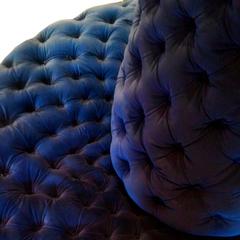 Large Central Sofa, Napoleon III Style